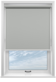 Levant (FR Blackout), Pearl Grey - Twist&Fit Roller Blind